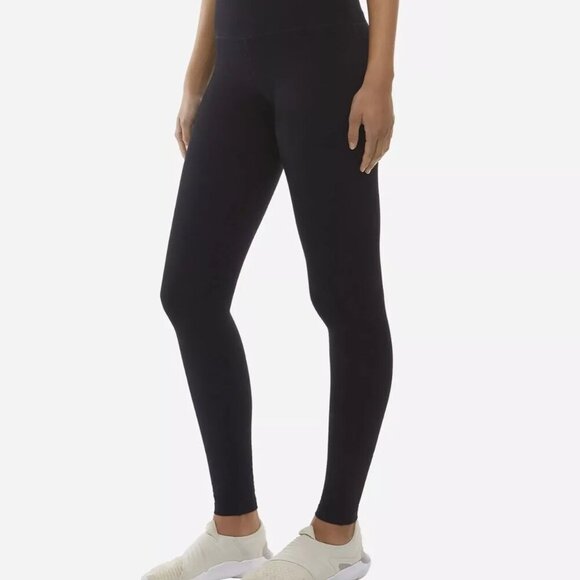 NEW Danskin Full Length Reflective Leggings | Black - Picture 2 of 4